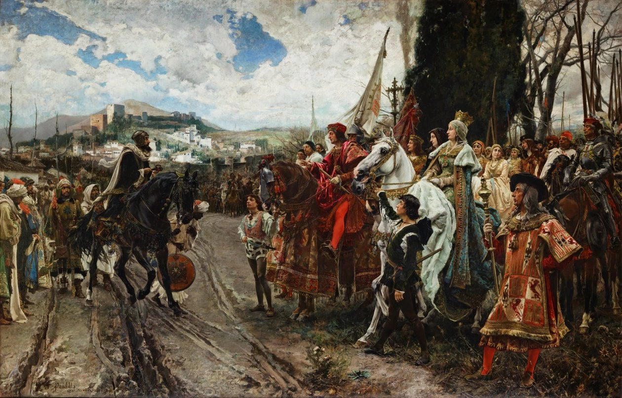 La resa di Granada nel 1492